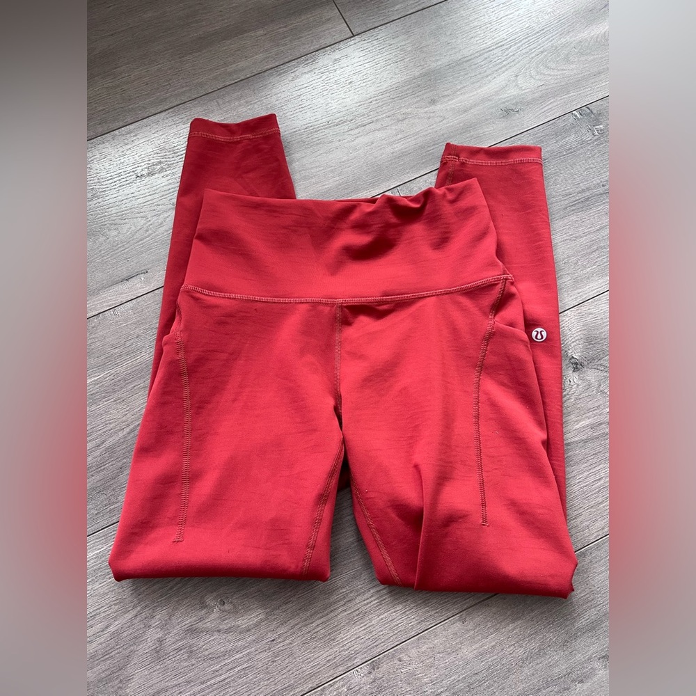 Lululemon fast and free leggings size 6